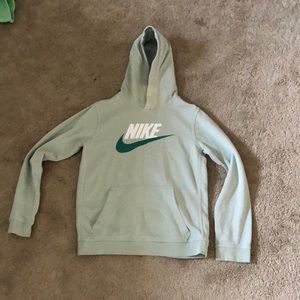 Light green Nike hoodie